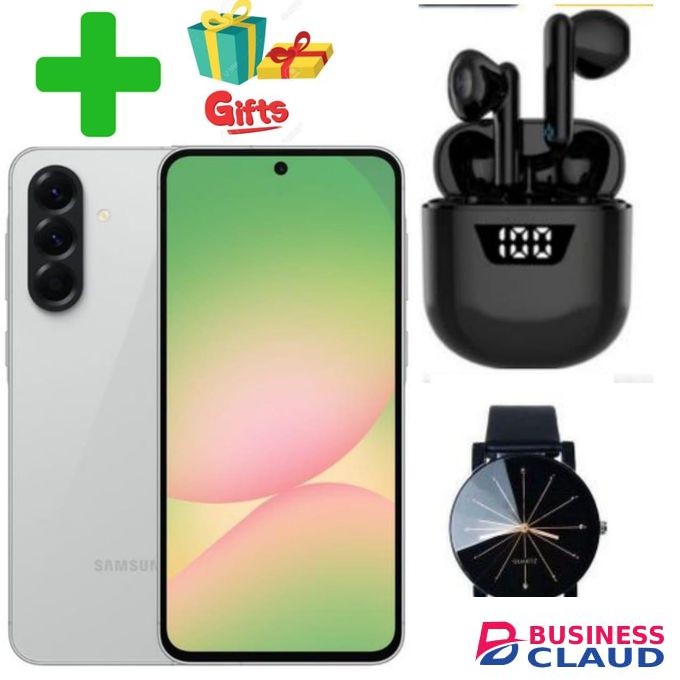 Samsung Galaxy A56 5G 6.6 " RAM 8GB + 256GB ROM (Dual SIM), 5000mAh+GIFTS I12,WEB WATCH