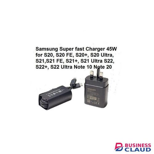 Samsung A25 45 Watts USB Type-C To Type-C Super Fast Original Charger For Redmi Xiaomi, Huawei, Oppo, black