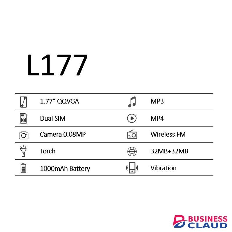 LESIA L177 1.77"QQVGA Dual Sim 1000mah feature phone with Camera