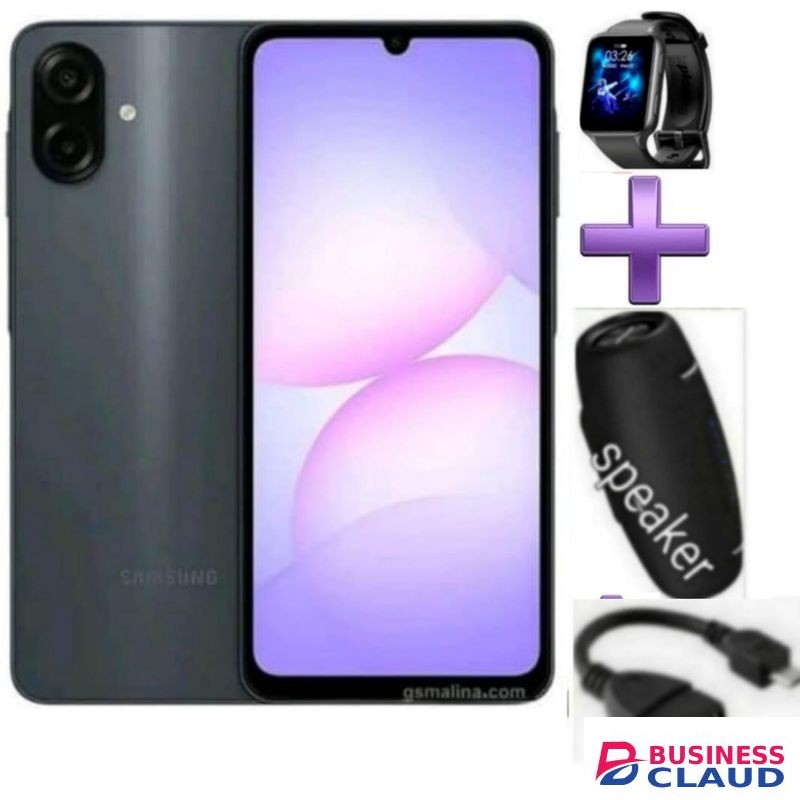Samsung Galaxy A07, 6.7'' Display, 4GB RAM+64GB ROM (Dual) 50MP Camera, 5000mAh-2 yrs warranty+ FREE GIFTS