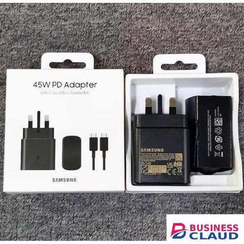 Samsung Galaxy Fast Charger 45W USB C Wall Charger - Super Fast Adapter for Android Phones