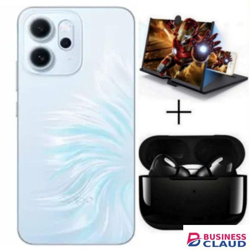 Oppo Reno 14F, 6.57", 12GB RAM + 512GB ROM, 6000mAh, 50MP - Opal Blue + FREE AMAZING GIFTS