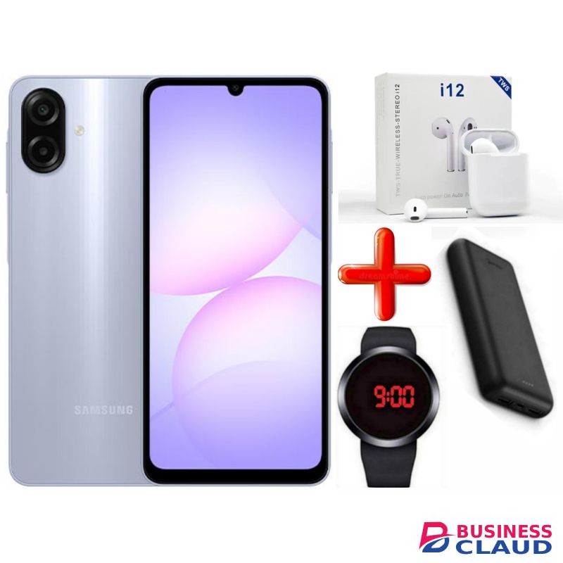 Samsung GALAXY A07, 4GB RAM + 128GB ROM Storage, 6.7'', 50MP Camera, 5000mAh + FREE AMAZING GIFTS