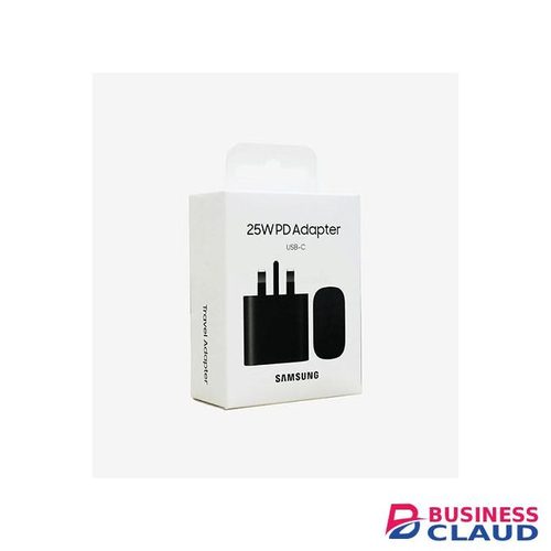 Samsung 25W Fast Charging Wall Adapter with USB-C to C Cable, Super Fast PD Power Delivery, Compact Travel Charger with Intelligent Protection, Stable Power Output for Smartphones, Tablets & USB-C Devices – Complete Charging Kit