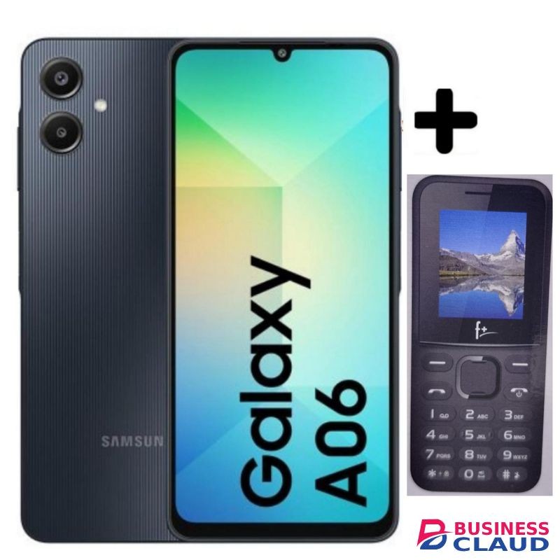 Samsung A06, 6.7'' Display, 4GB RAM + 64GB ROM (Dual Sim) 50MP Camera, 5000mAh+phone