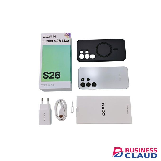 Corn Lumia S26 Max, 6.67", 64GB ROM+5GB (2+3 expanded)GB RAM, 5000mAh (Dual SIM) - Titanium (1YR WRTY)