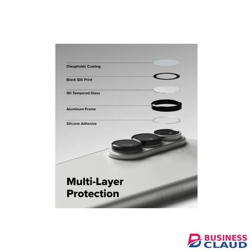 Samsung Galaxy Fold 5 Camera Lens Protector, Tempered Glass Anti-Scratch Anti-Glare Lens Cover for Night Photography, Easy Installation, Black