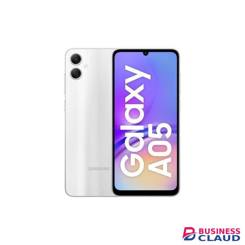 Samsung Galaxy A05, 6.6'' 4GB RAM + 64GB ROM (Dual Sim) 50MP Camera, 5000mAh - Silver + Free Gifts