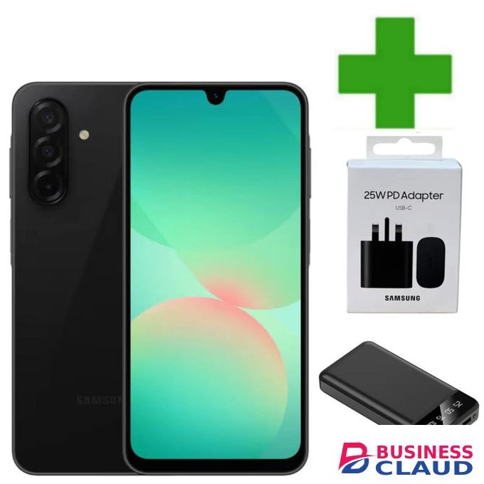 Samsung Galaxy A26 5G, 6.7'' 6GB RAM + 128GB ROM, 50MP, Dual Sim -P.BANK ADAPTER