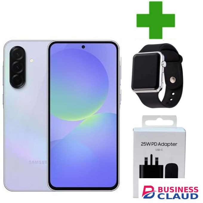 Samsung GALAXY A36 5G 6.7 DISPLAY 8GB RAM + 256 ROM 5000Mah BATTERY DUAL SIM.... ADAPTER WATCH