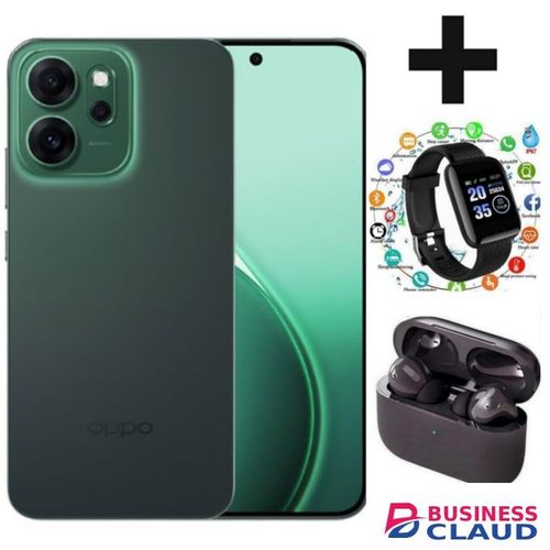 Oppo Reno 14F, 6.59'' Display,512GB Storage+12GB RAM,6000MAH Battery,50mp Camera-WARRANTY-5G PODS S WATCH