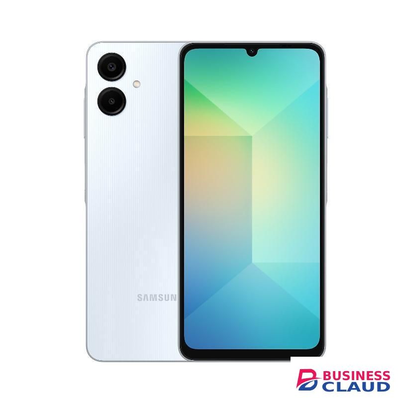 Samsung Galaxy A06, 6.7", 128GB + 4GB RAM (Dual SIM), 5000mAh, Blue + Free Cover & Adapter