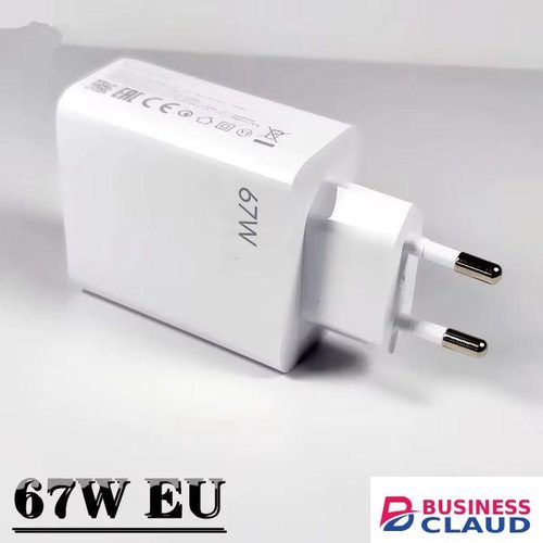 Mi EU Xiaomi 67W Type-C Charger + Cable – Original Fast Charging Kit for Xiaomi Smartphones