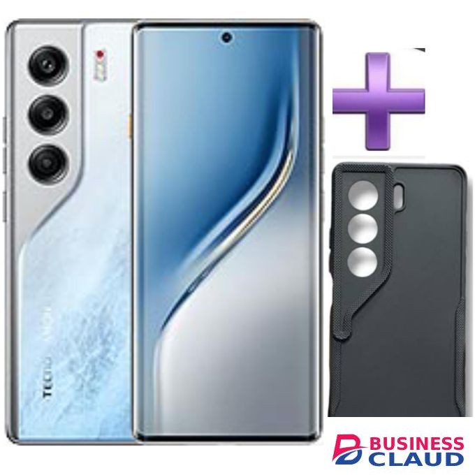 Tecno CAMON 40 PRO 6.78'' CURVED SCREEN UPTO 16GB RAM +256GB ROM 5200 MAH BATTERY DUAL SIM -1 YEAR WARRANTY+ COVER