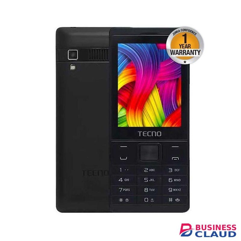 Tecno T528 ,,16MB + 8 MB ,,2500 mAh,,FM,,,(Dual SIM) - Black