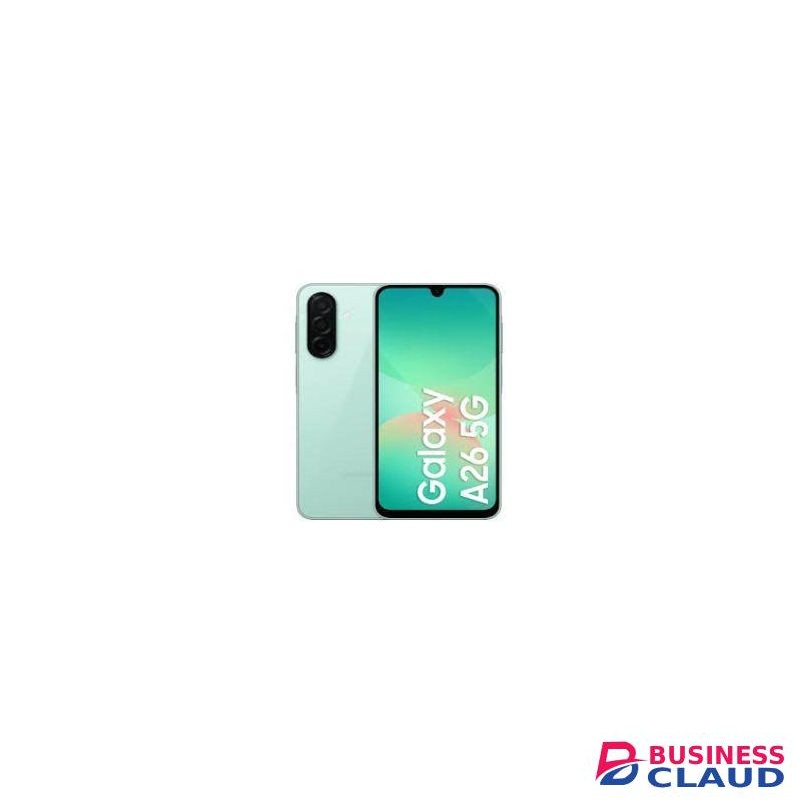 Samsung Galaxy A26 5G, 6.7'' 6GB RAM + 128GB ROM, 50MP -Mint + Travel Adapter , F9 Earbuds & Phone Cover
