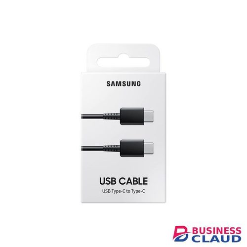 Samsung USB Type-C to Type-C Black Fast Charging Data Cable Durable High-Speed Sync Cable for Smartphones and Devices