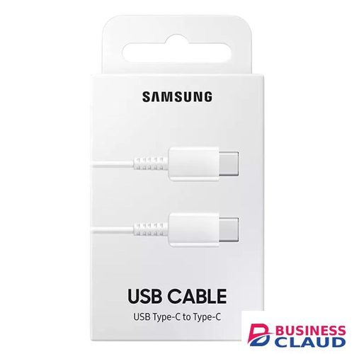 Samsung USB Type-C to Type-C white Fast Charging Data Cable Durable High-Speed Sync Cable for Smartphones and Devices