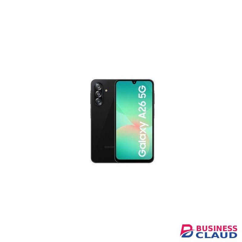 Samsung Galaxy A26 5G, 6.7'' 6GB RAM + 128GB ROM, 50MP -black + Led Watch , Phone Cover & F9 Earbuds