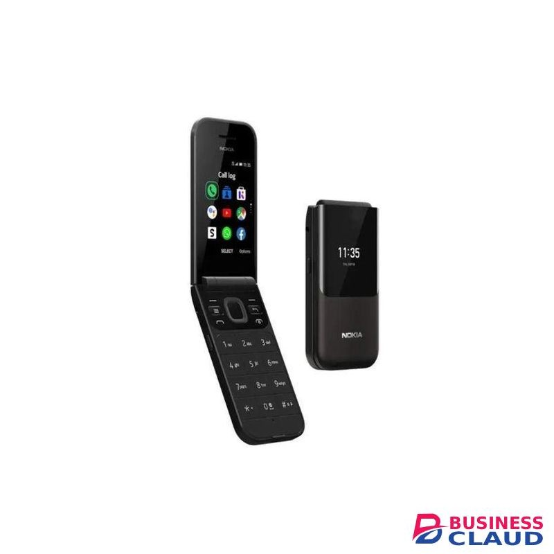 Nokia 2720 Flip 2.8 Inch Display 4G LTE Camera Flip Phone Dual SIM -Black