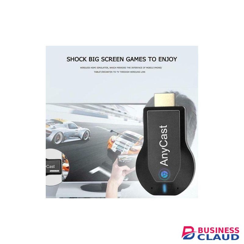 Anycast M9 Plus Wireless WiFi Display Dongle Receiver Airplay Miracast DLNA HDMI TV Stick For IPhone, Samsung, And Other Android Smartphones