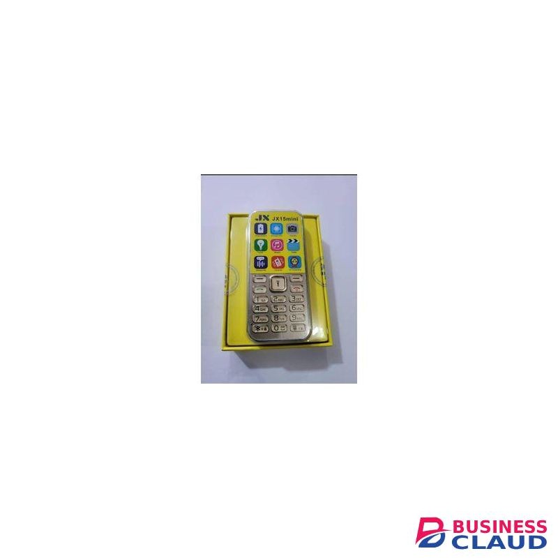 Jx Dual Sim Kabambe Wireless Fm, Camera, Torch, Music, Video 1500mAh Small Button Phone