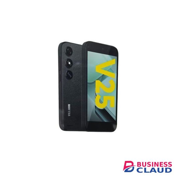VILLAON V25, 5" Inch Display, 64GB ROM - (2+2) GB RAM, 3000 MaH, Dual SIM - Black