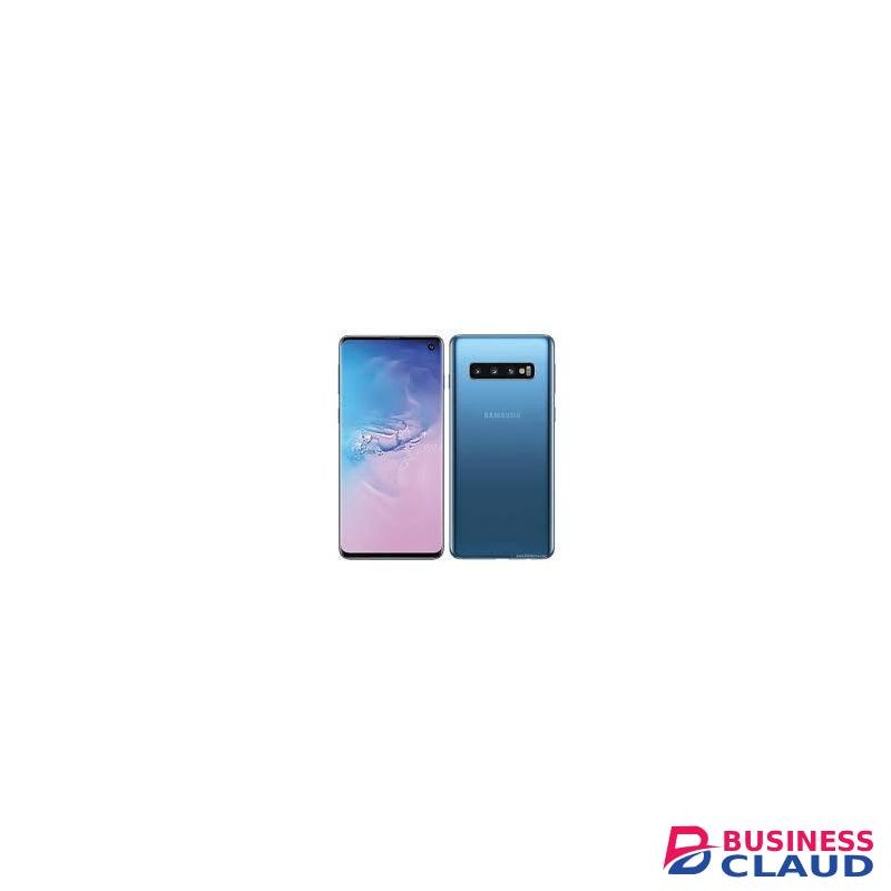 Samsung Galaxy S10 Android Smartphone (128GB, 8GB RAM, Single SIM, Blue) – Refurbished Mobile Phone.