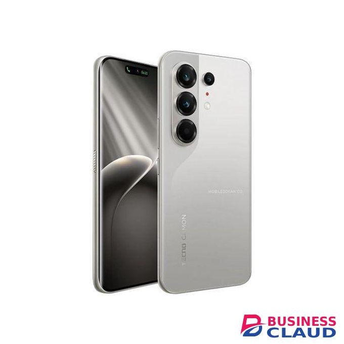 Tecno CAMON 50 Pro - 6.67" 256GB ROM + 8GB RAM, 50MP CAMERA (Dual SIM) 5200mAh Battery - Silver