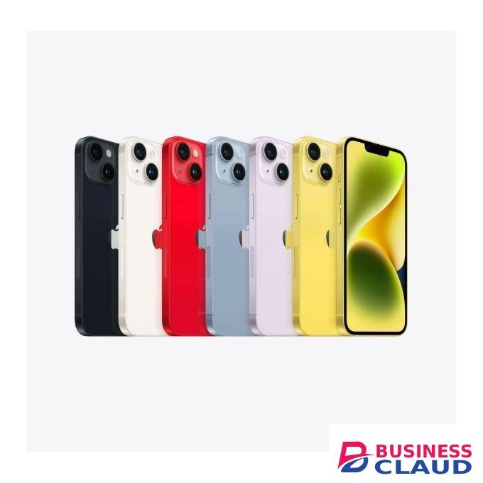 Apple iPhone 14 Dual SIM, unlocked (6GB RAM, 512GB Storage) – 6.1" Super Retina XDR Display, A15 Bionic Chip, 12MP Dual Camera, 5G Smartphone, Starlight, refurbished