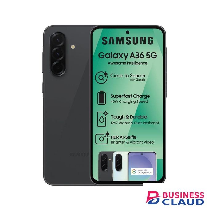 Samsung Galaxy A36, 5G , 6.7'' Super Amoled Screen, 8GB Ram + 256GB Rom, 5000 MAh Battery .
