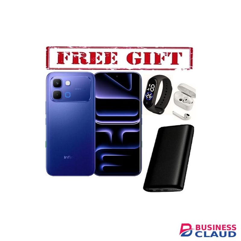 Infinix Note Edge, 6.67' Display, 8GB RAM + 256GB ROM, 50MP+13MP CAMERA, Battery 6150MAh COMES WITH FREE STRAP WATCH , POWERBANK AND AIRPODS FOR YOU blue