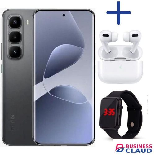 Infinix Hot 60 Pro Plus 256GB ROM+16GB(8+8) RAM 6.78" 144Hz Curved AMOLED Display 50+13MP Camera 5160mAh Battery 45W Fast Charging + FREE GIFTS