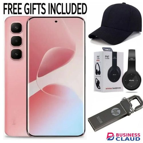 Infinix HOT 60 PRO PLUS 256GB+16GB(8+8) RAM6.78" 144Hz REFRESH RATE Curved AMOLED Display 50+13MP Camera 5160mAh Battery 45W Fast Charging + FREE GIFTS