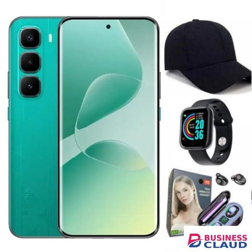 Infinix Hot 60 Pro Plus 256GB ROM+16GB(8+8GB)RAM 6.78" DISPLAY 144Hz Curved AMOLED Display 50+13MP Camera 5160mAh Battery 45W Fast Charging + FREE GIFTS
