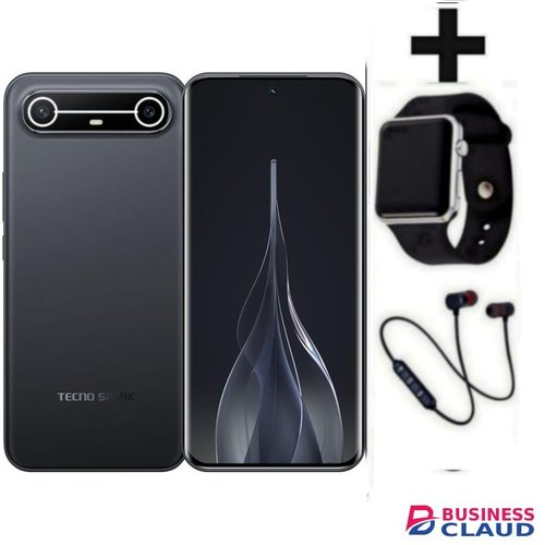 Tecno spark SLIM 256GB ROM + 8GB RAM BATTERY 5160mAh, 45W Fast Charge LED WATCH