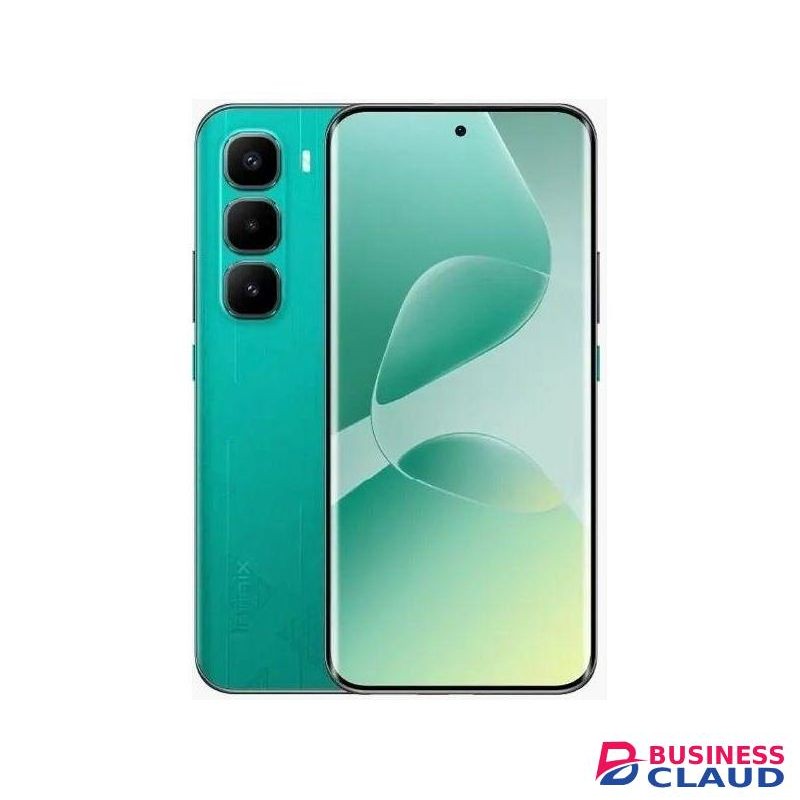 Infinix HOT 60 Pro Plus 6.78'' Inches, AMOLED (Curved Screen) Up to 16GB RAM & 256GB ROM, 5160mAh Battery - Cyber Green