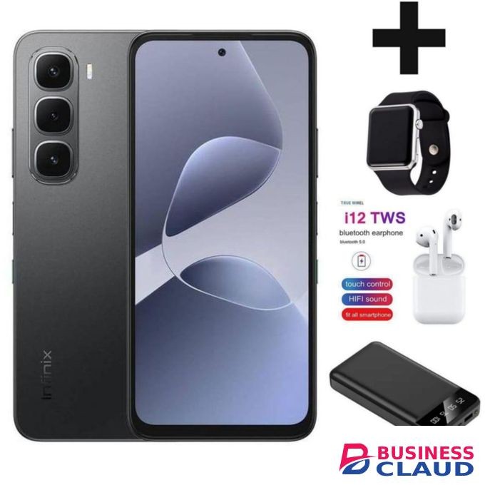 Infinix Hot 60 Pro 8GB RAM +256GB ROM '6.78 inches,50 MP,Battery 5160 mAh+ P. BANK I12