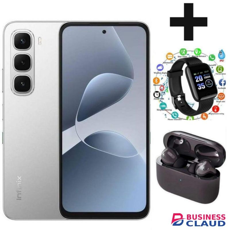 Infinix Hot 60 Pro 8GB RAM +256GB ROM '6.78 inches,50 MP,Battery 5160 mAh+ WATCH
