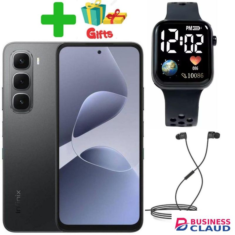 Infinix Hot 60 Pro'8GB RAM,256GB ROM 6.78 inches,Battery 5160 mAh+AMAIZING GIFTS(LED WATCH,EARPHONES)+1 YEAR WARRANTY