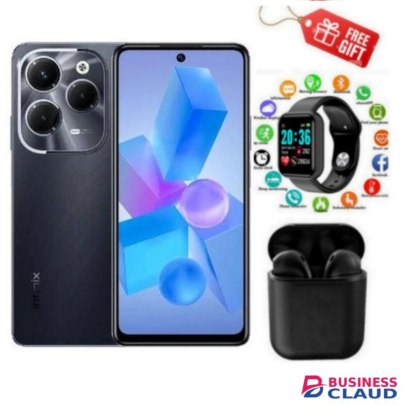 Infinix Hot 40 PRO, 6.6'', 256GB ROM + 8GB RAM, 108MP CAM, Dual SIM, 5000mAh +AMAZING GIFTS
