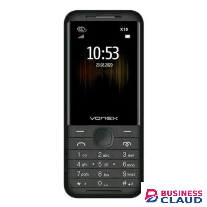 Vonex X10+24" -Button, Kabambe Phone + dual SIM lettests addition durable feature phone