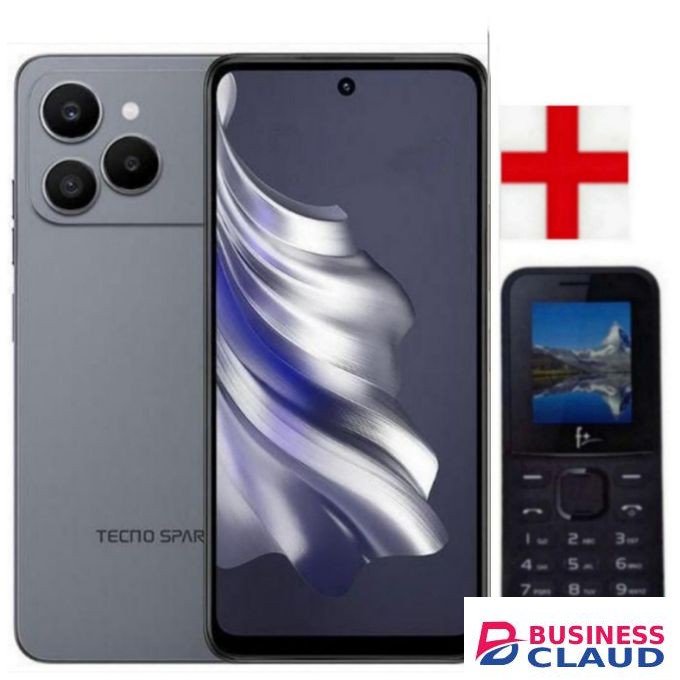 Tecno Spark 40, 6.67''Display, 128Storage+ upto 8GB RAM , Dual Sim)50MP, 5200 MAh battery+ FREE PHONE