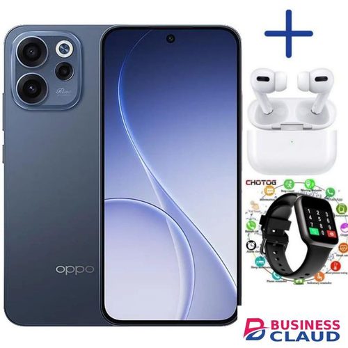 Oppo Reno 15F 5G – 6.57" AMOLED –12GB +512 50MP Ultra-Clear Camera – 7000mAh Battery – 80W Fast Charge WATCH