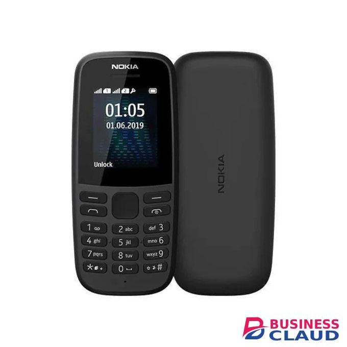 Nokia Nokia105 1.77" Dual SIM- Black,,