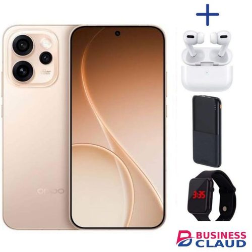 Oppo Reno 15F 5G – 6.57" AMOLED –12GB +512 50MP Ultra-Clear Camera – 7000mAh Battery – 80W Fast Charge WATCH PODS