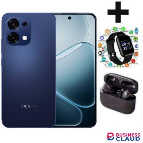 Oppo A6 Pro (8GB RAM +256GB ROM) - 7000mAh Battery, 80W Fast Charge, 120Hz AMOLED Display, WATCH