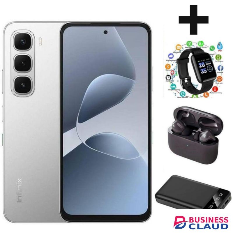 Infinix Hot 60 Pro 8GB RAM +128GB ROM '6.78 inches,50 MP,Battery 5160 mAh+WATCH P.BANK