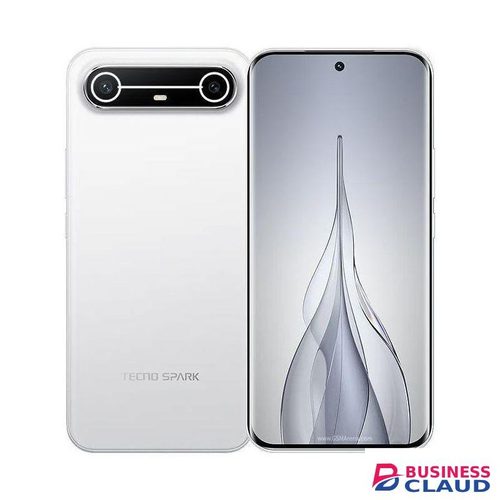 Tecno Spark SLIM, 5.93mm 144Hz & 1.5K, 256GB ROM + 8GB RAM, 5160mAh Battery, 45W Fast Charge - White