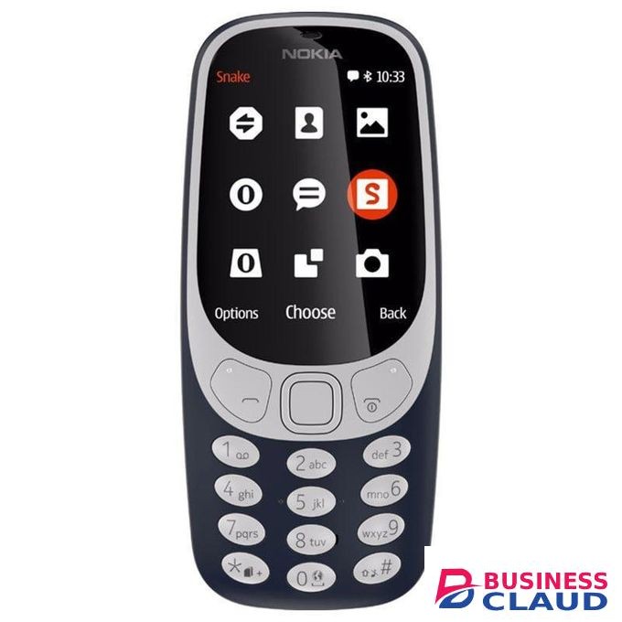 Nokia 3310 4G - 2.4-Inches - 512MB + 256MB RAM - 1200mAh - Dark Blue NENA 1
